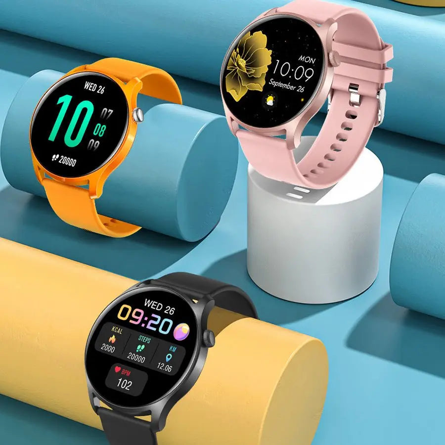 Smart Watch Bluetooth Heart Rate Blood Pressure Measurement Advibe Studio