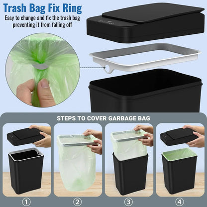 Smart Sensor Trash Can | For Kitchen, Living Room, Bathroom