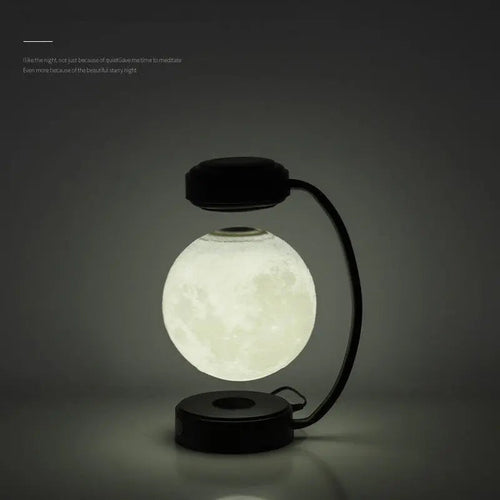 3D LED Moon Night Light Wireless Magnetic Levitating Rotating Floating Ball Lamp For School Office Bookshop Home Decoration Advibe Studio