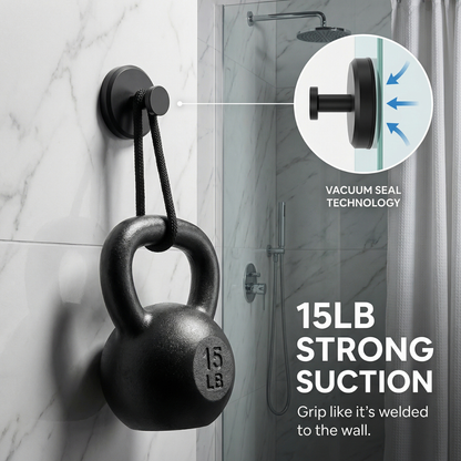 Multi-Surface Suction Hooks – Strong, Stylish & Reusable