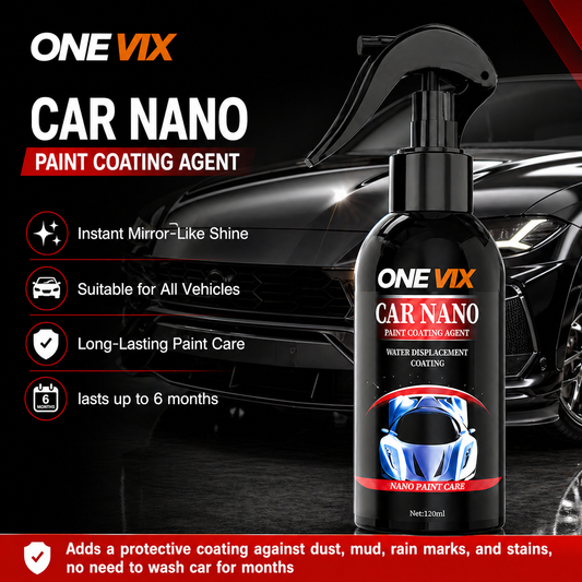 Car Nano Coating Agent | Waterless Car Wash & Coating Spray