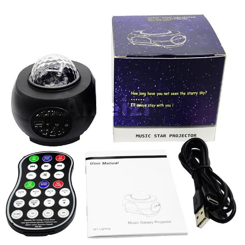 APP Starry Sky Projector Music Small Night Lamp Advibe Studio