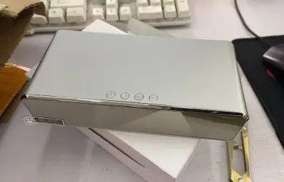 Electric Wireless Phone Charger, Clock, HD Thermometer, Mirror, Clock With Charger Advibe Studio
