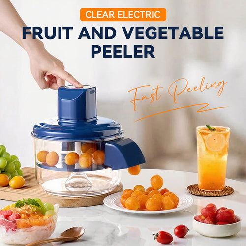 PeelMate Automatic Fruit & Vegetable Peeler – One-Touch Kitchen Prep Tool