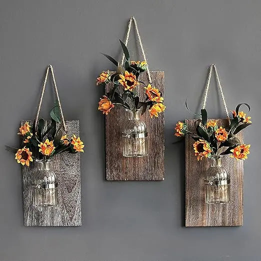 Wall Mount Decoration Piece With Jar Advibe Studio