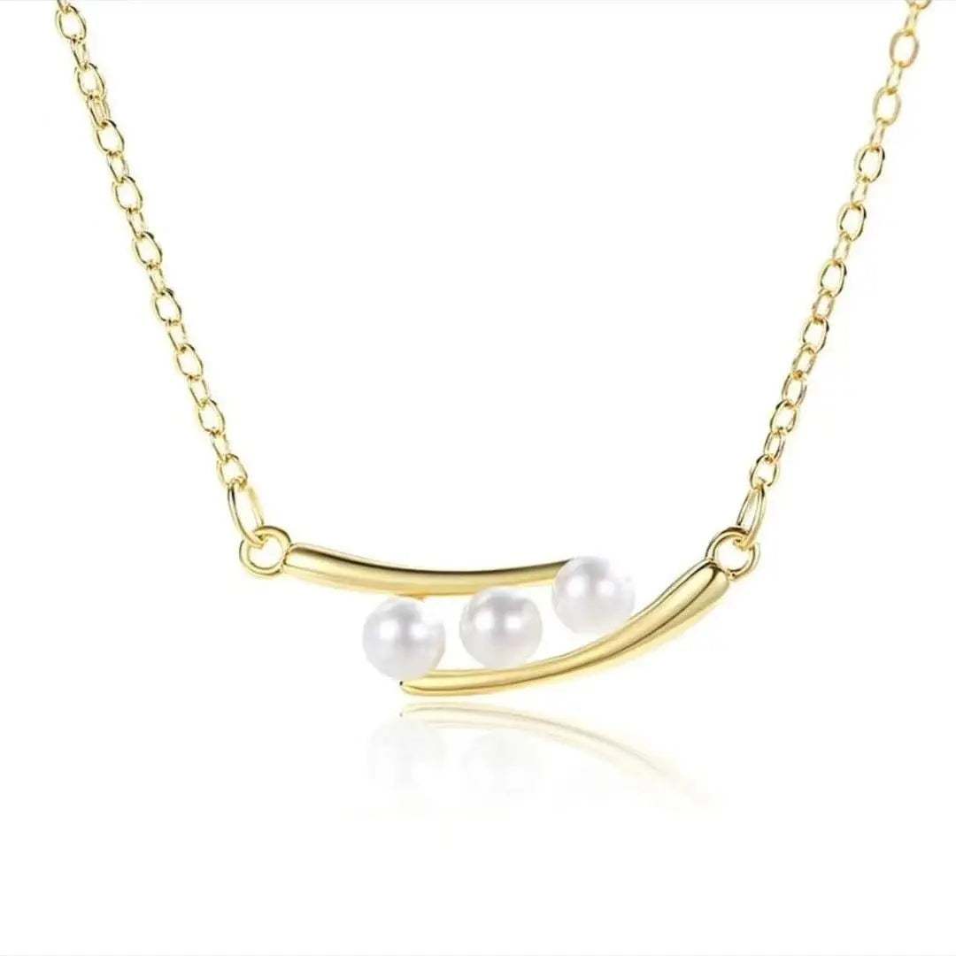 Women's Single-row Pearl Necklace Light Luxury Minority Refined Stylish And Versatile Advibe Studio